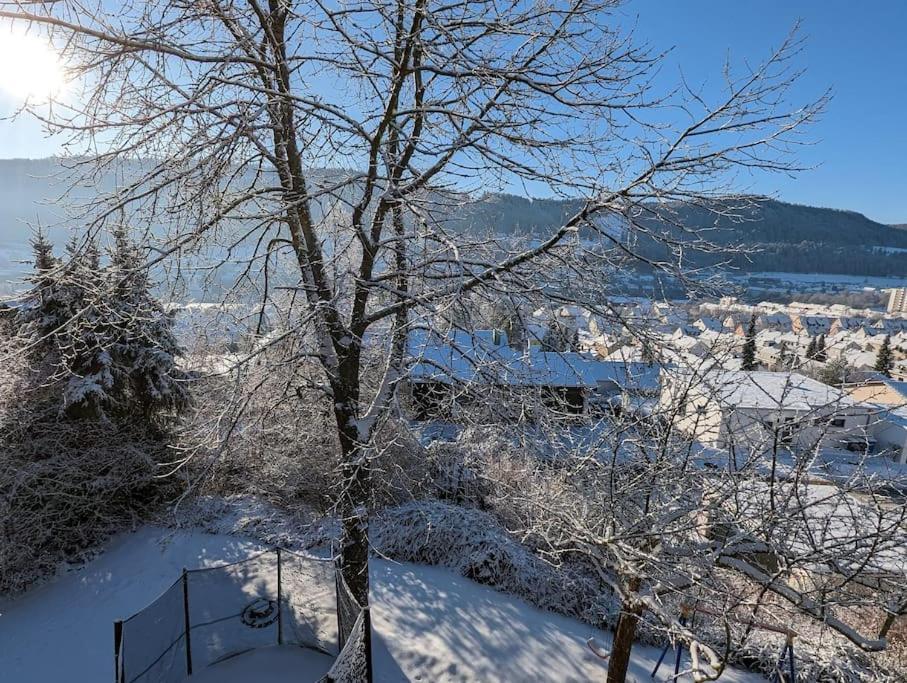 Studiowohnung Schwabenalb Mit Panoramablick Albstadt Kültér fotó